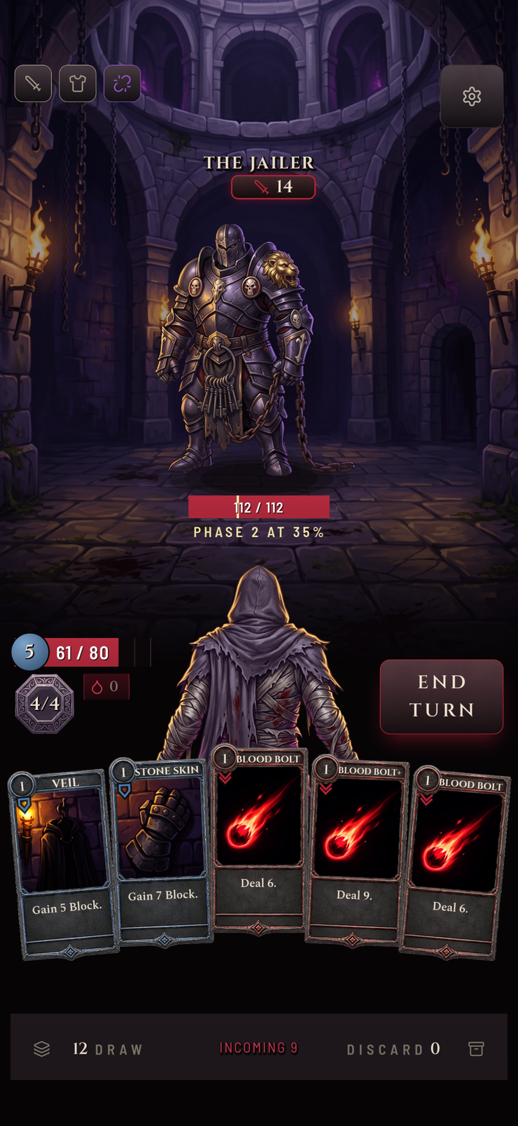 The Jailer boss fight, phase two at 35 percent